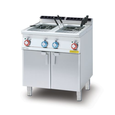 Βραστήρας ζυμαρικών επιδαπέδιος ηλεκτρικός 25+25 lt